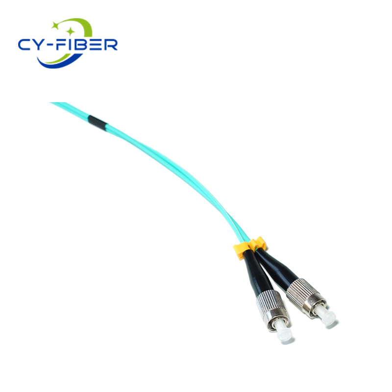 OM3 SC-FC UPC雙工LSZH 2.0mm光纖跳線(xiàn), 3m