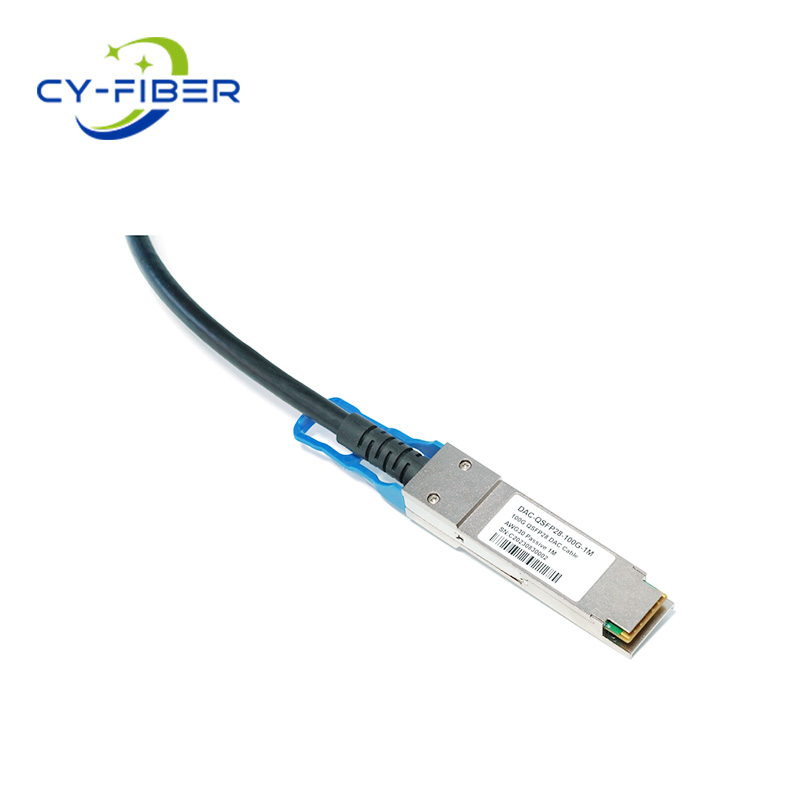 DAC-100G QSFP 1M 無(wú)源銅芯高速線纜